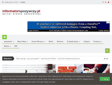 Tablet Screenshot of informatorspozywczy.pl